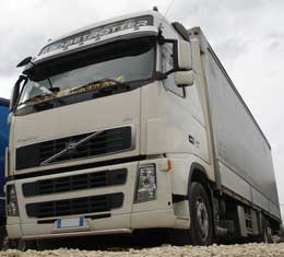 Camion Bianco - Trasporti Nazionali Avellino